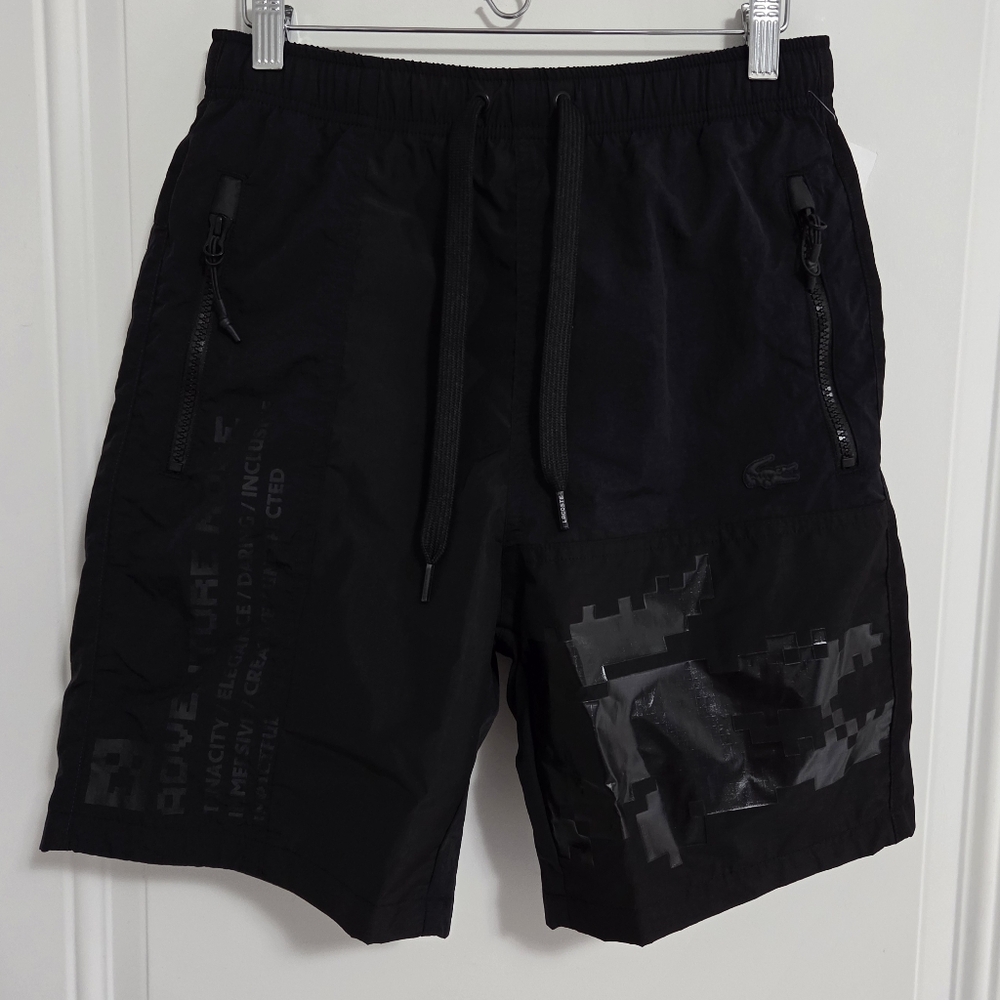 NWT - Lacoste x Minecraft Unisex Bermuda Shorts - Men S/Women M